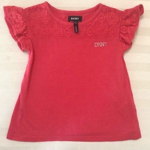 DKNY flutter sleeve top Size 4T